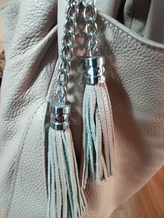 Италианска кожена чанта