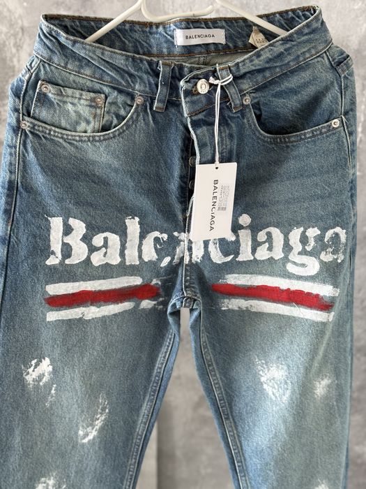 Blugi Balenciaga Dsquared2 Amiri OFF White trapstar