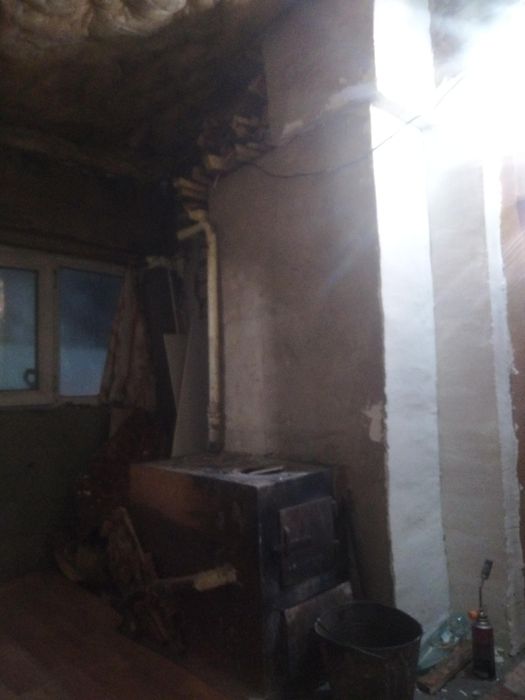 Печь котел боковой