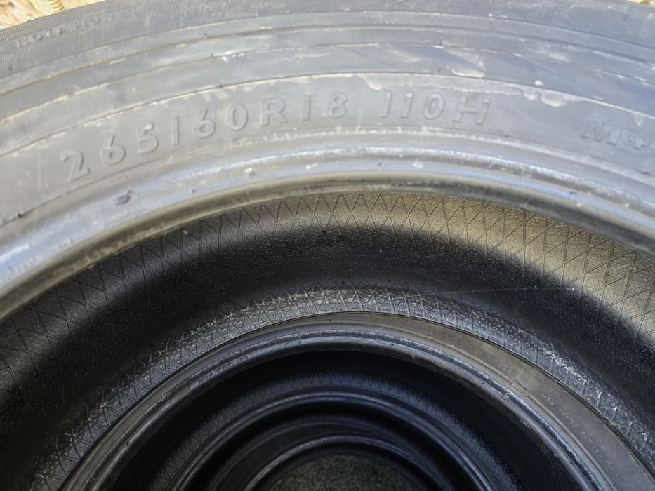 Комплект 4 броя зимни гуми Dunlop 265/60/18