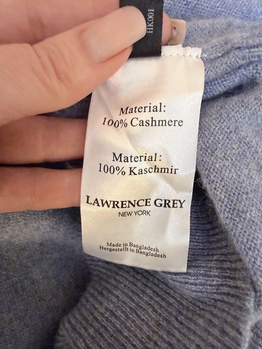 Мъжки пуловер поло Lawrence Grey. 100% кашмир. Pазмер М.