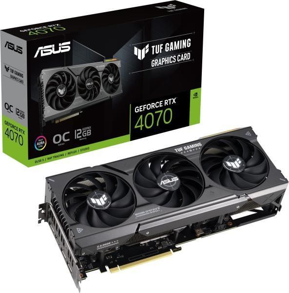 Placa video ASUS TUF RTX 4070 12GB
