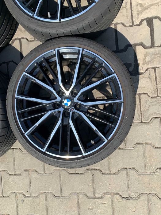 Jante BMW Seria 1 F40 2 F44 Anvelope iarna noi Bridgestone 235 35 19