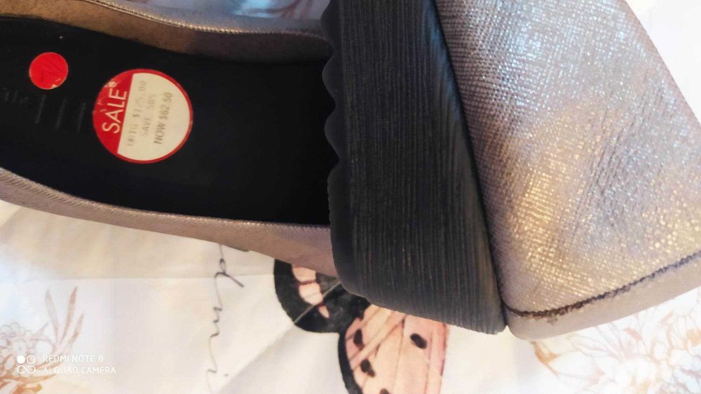 Нови дамски обувки, 100 % кожа, 38, -50% НАМАЛЕНИ