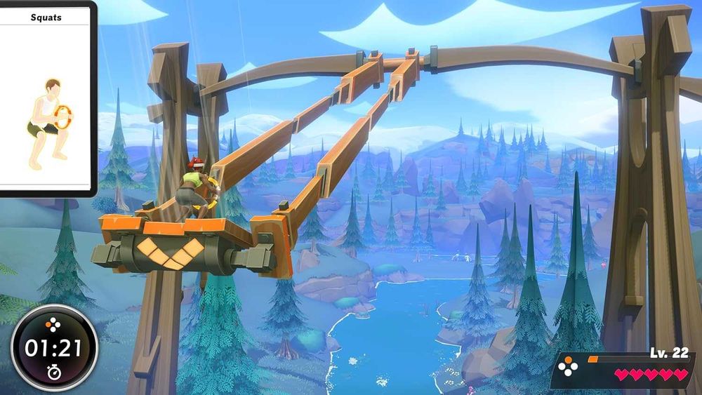 Nintendo Switch Ring Fit Adventure с Ring Con и Leg Strap