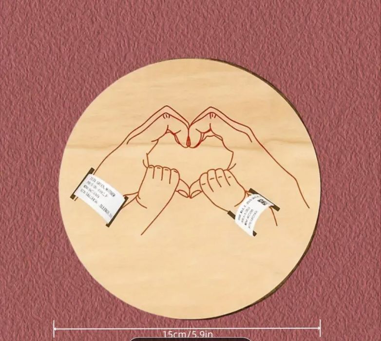 Плакета за мама и бебе