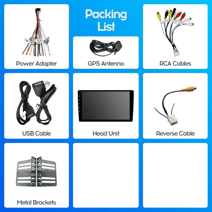 Мултимедия 10" инча за кола за автомобил Android навигация универсална