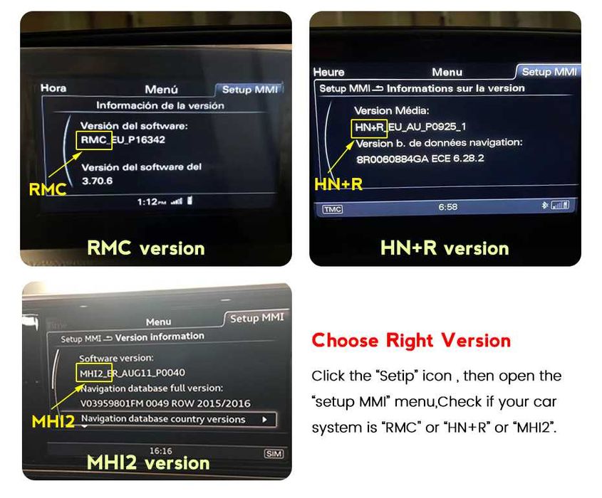 Navigatie Audi A6 C7/ A7 C7 , 2010-2019 , 6GB RAM Android Carplay Noua