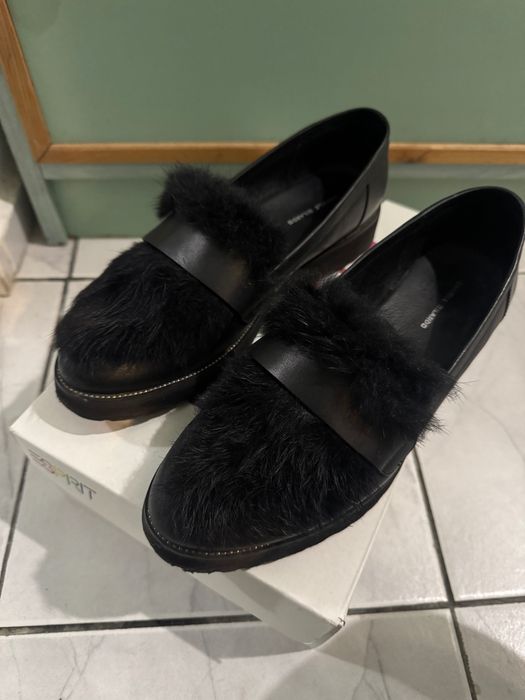 Дамски обувки от естествена кожа