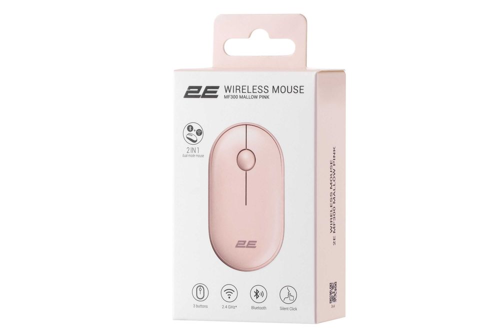 } Mouse 2E MF300 Silent WL BT Mallow pink