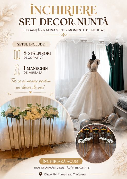 Set decor nunta