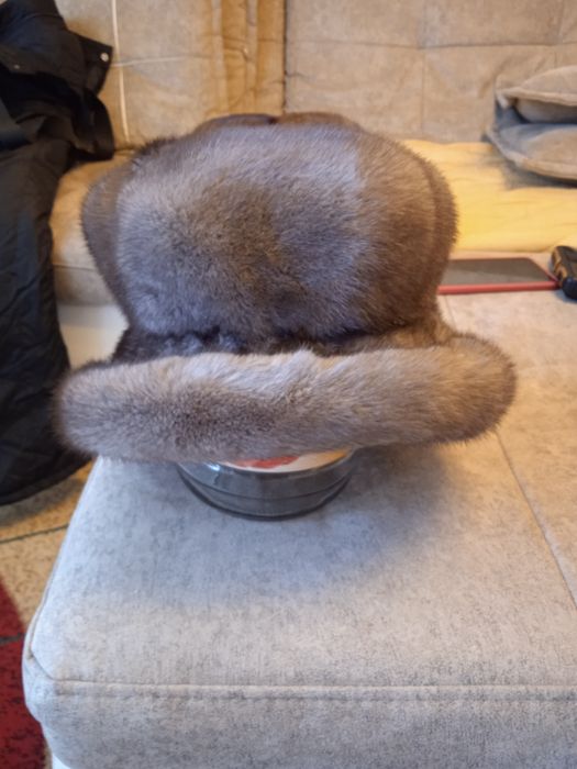 Шапка норковая женская