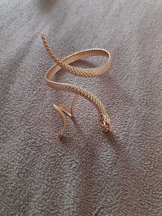 Сет гривна и пръстен "Змии"