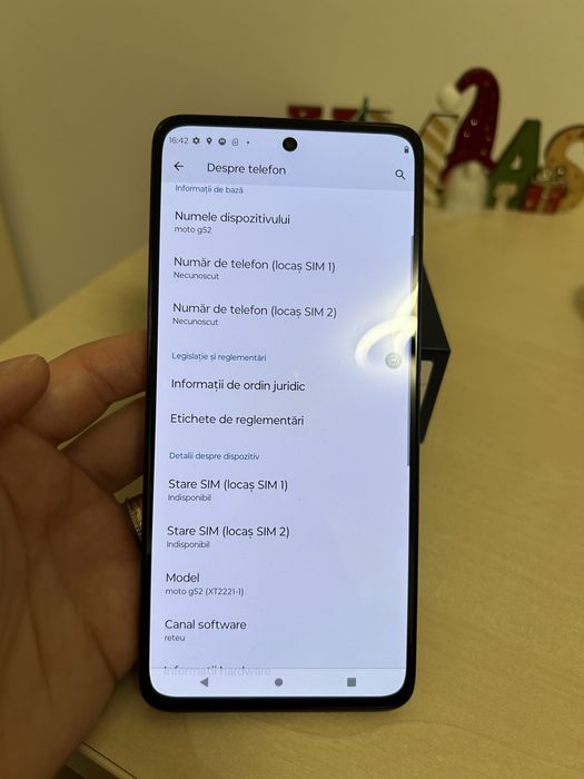 Telefon Motorola g 52, 128 GB