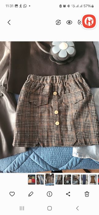 Пакет вещей и обувь на девочку 8-10 лет