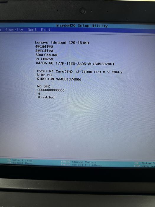 Продам ноутбук Lenovo Ideapad 320