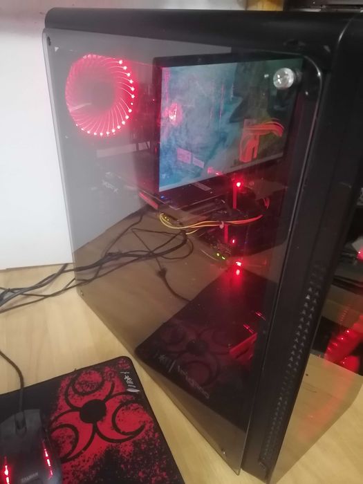 unitate gaming i5 a6a gen , 16 gb DDR4 ,placa video rx 470 8 gb dedicat , ssd 256 gb / hdd 1 tb