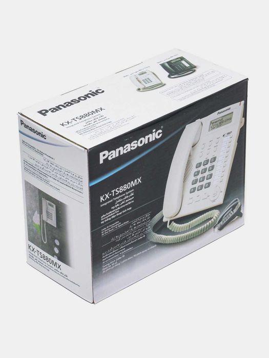 Проводной телефон "Panasonic KX-TS880 Simli telefon Panasonic KX-TS880