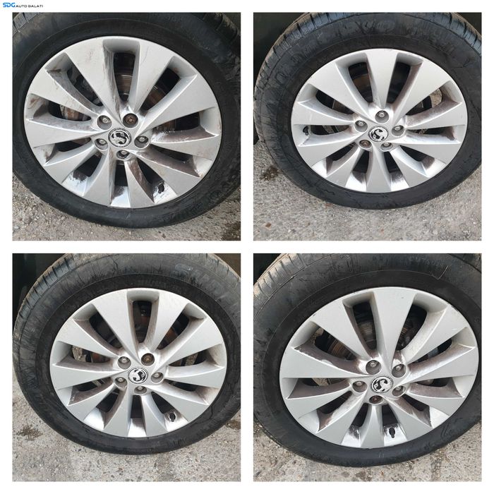 Set 4 Jante Aliaj 5x115 CB 70.3 235 55 18 R18 Opel Antara 2006 - 2016 [K1217]