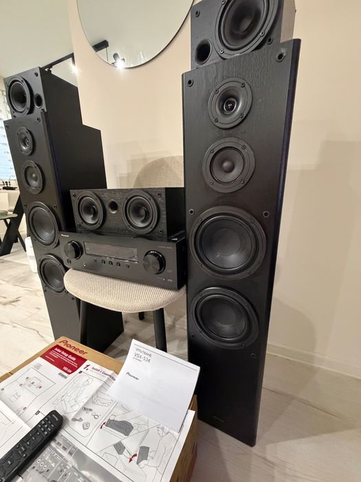 Pioneer VSX-534 + 5.0 колони | Домашно кино | ТОП състояние