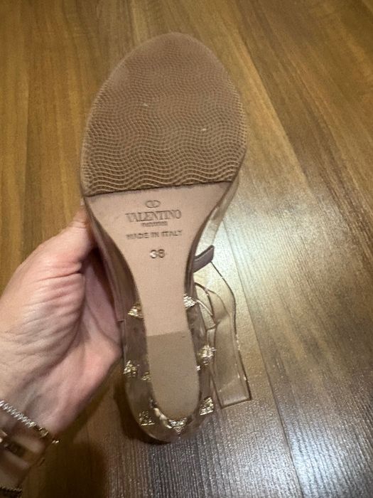 Sandale noi, Valentino Garavani, originale