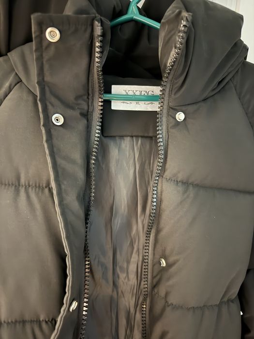 куртка зимняя черная