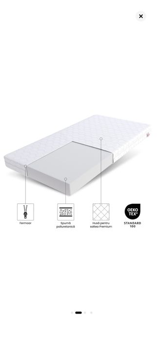 Saltea noua de pat 180x200 ortopedica