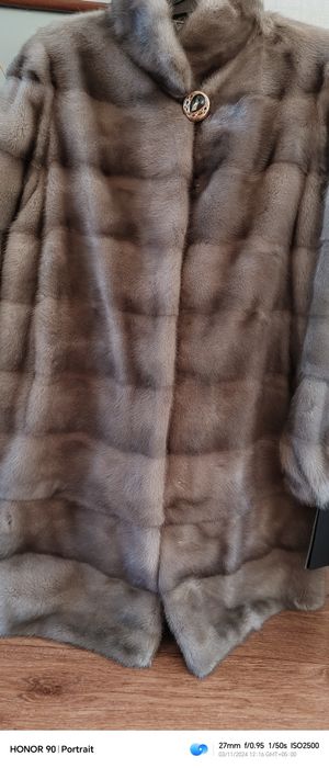 Норковая шуба "Капелька"