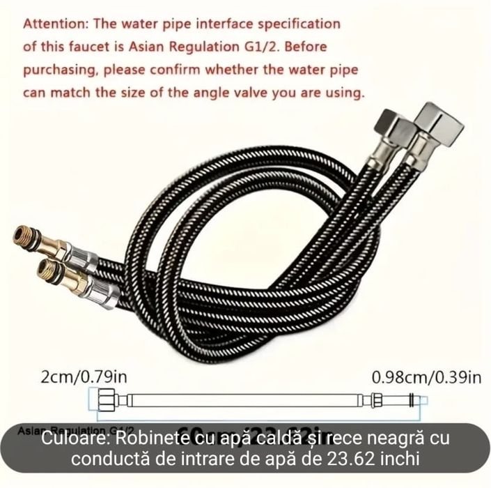 Robinet de bucătărie rotativ la 360 de grade