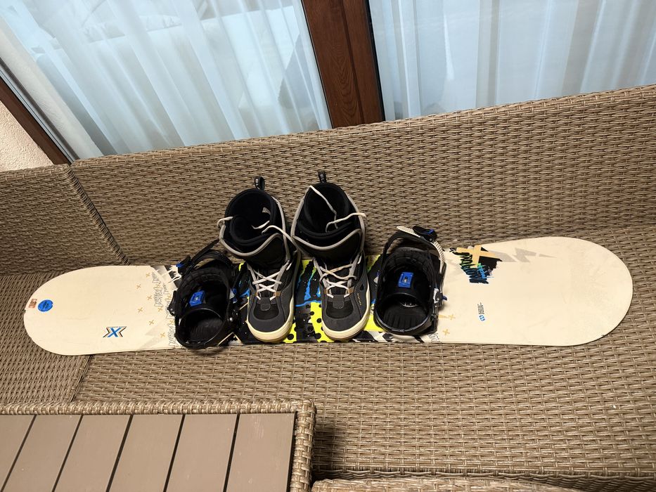 Placa snowboard+boots