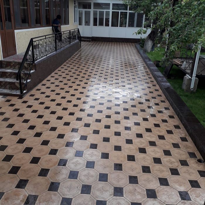 Брусчатка. Термопанел. Пенопласт.