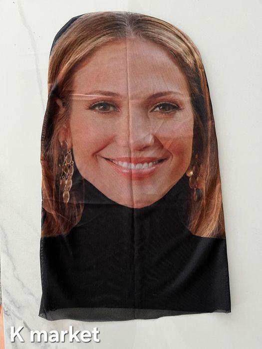 Маски карнавальные 3D тканевые