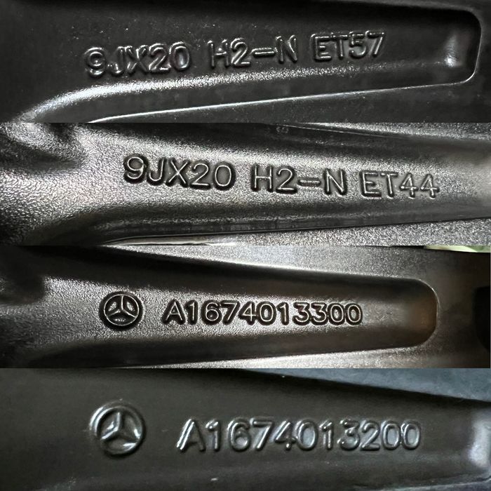 20” AMG MERCEDES Оригинални джанти с датчици