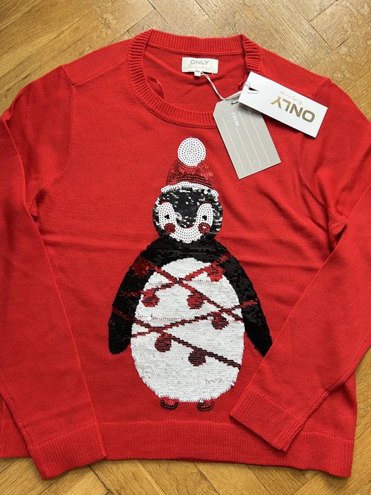 Коледни пуловери Only с паиети