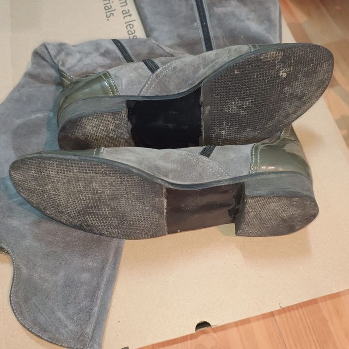 Cizme dama piele cu lac 39