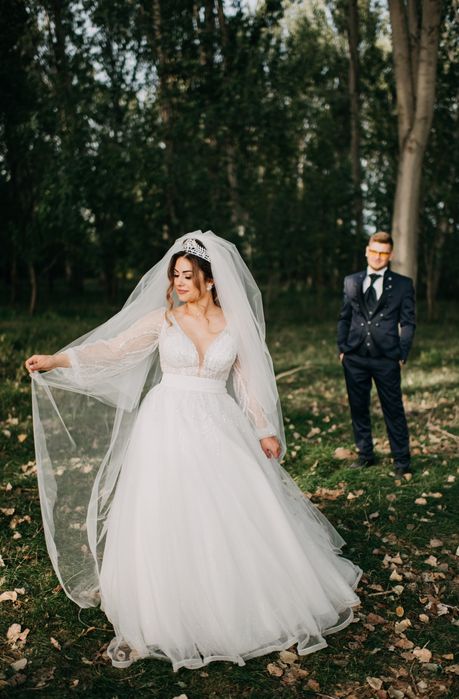 Rochie de mireasa stil printesa Noela