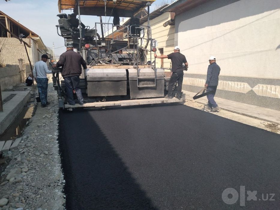 Асфальт ишлари киламиз кучаларга Самарканд вилояти Пасдаргом  туманида