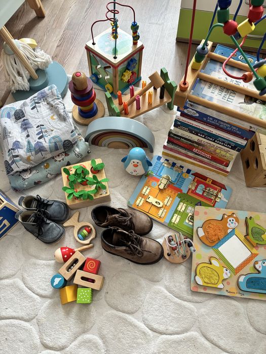 Дървени Монтесори играчки