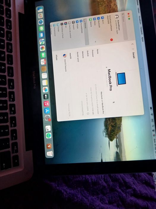 Vand macbook  pro 13  2012 display spart