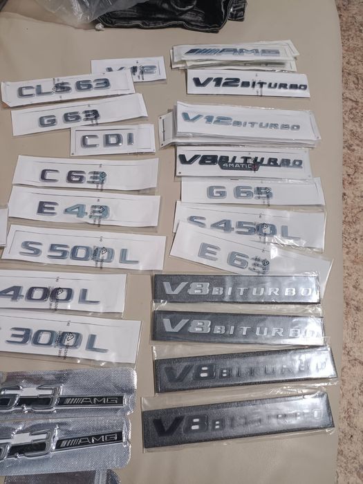 Шильдики Надписи Мерседес