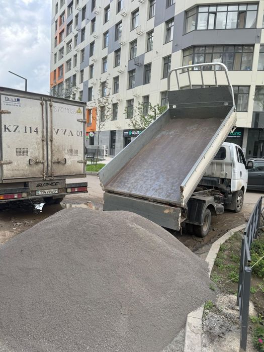 Отсев под брусчатки. Песок для брусчатки. Щебень.
