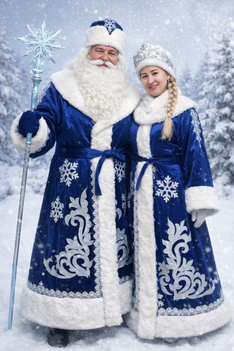 Дед мороз и снегурочка