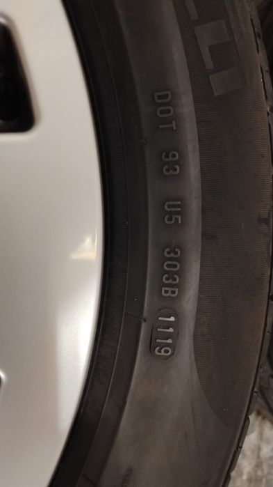 Set 4 jante aliaj prindere 5x112 pe 18 inchi et 26 cu anvelope vara 225/55/18 Pirelli audi vw Skoda Seat MG BMW Mercedes