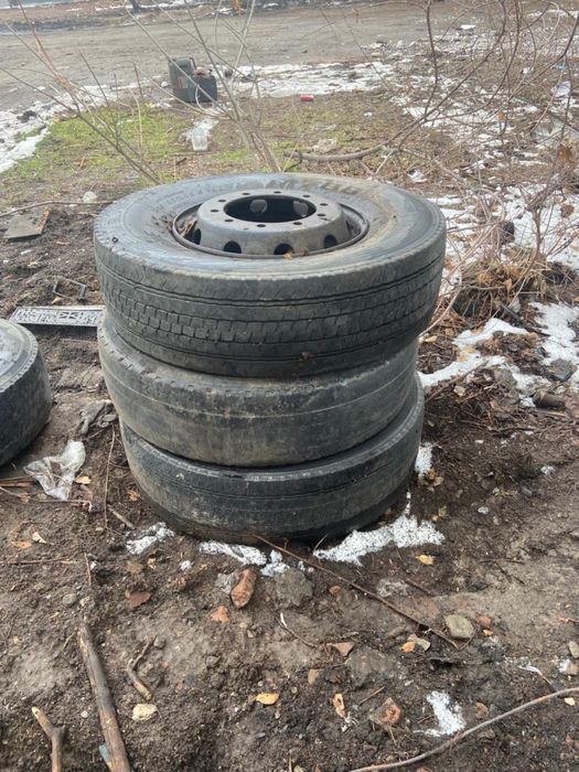 Диски с шинами R22.5