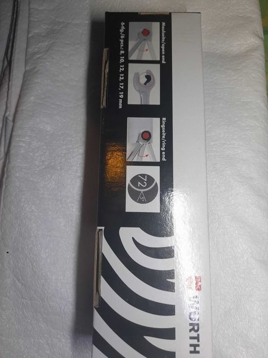 Chei set speciale Wurth ZEBRA