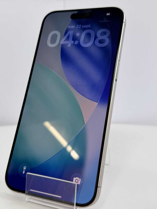 Apple iPhone 15 Pro Max 1TB 5G Natural Titanium Baterie 87% Garanție 12 Luni