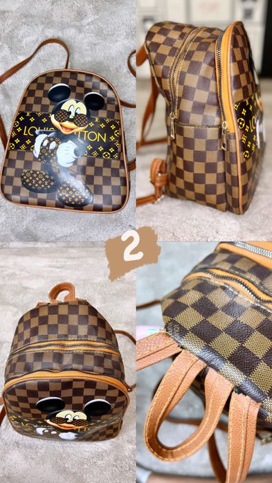 Раница Louis Vuitton раничка малка чанта луксозна камъни марков плажна