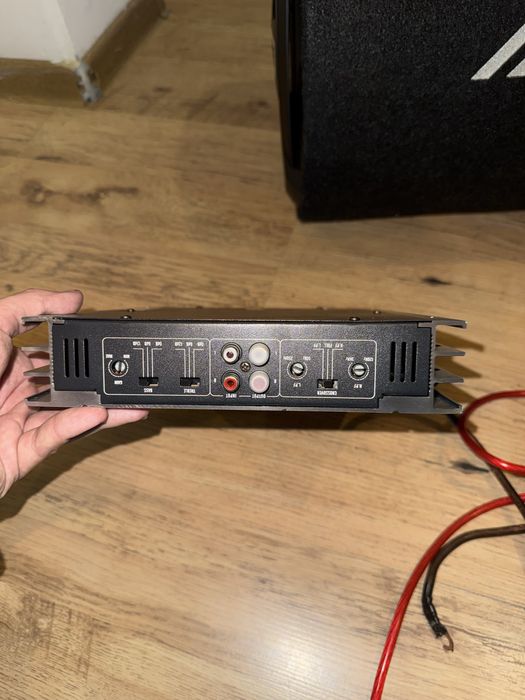 PACHET  Subwoofer Alpine SWT-12S4 + Amplificator Excalibur X600.2