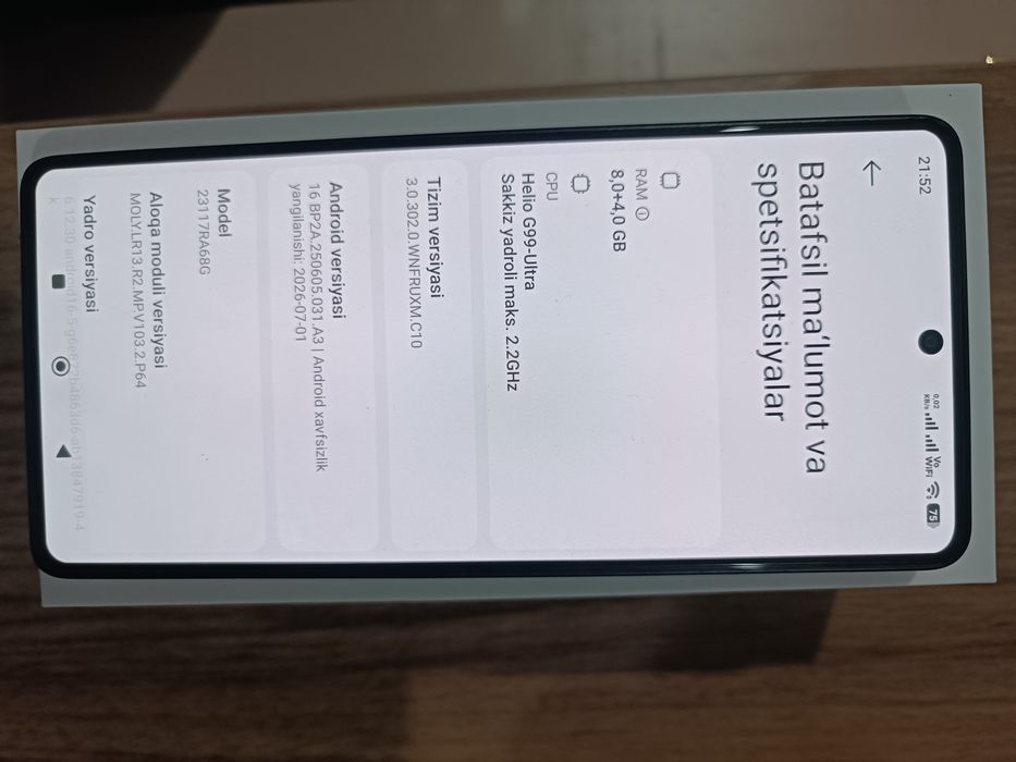 Redmi note 13 Pro 8/256gb