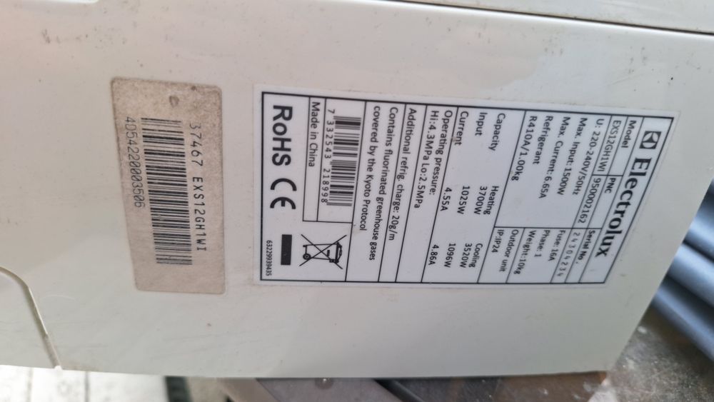 Aer condiționat Electrolux
